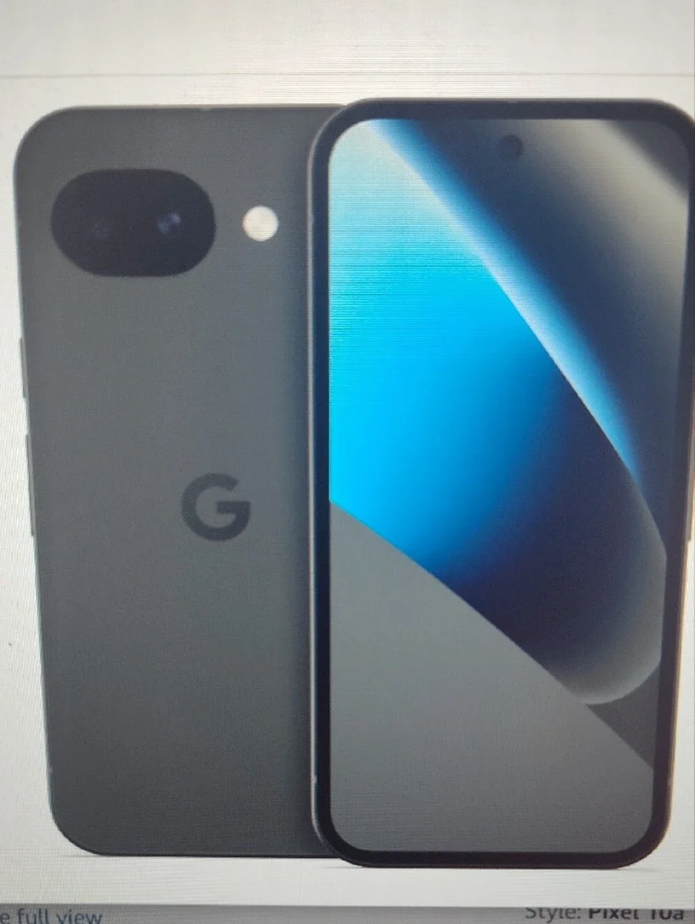 Google Pixel 10a Phone in OBSIDIAN